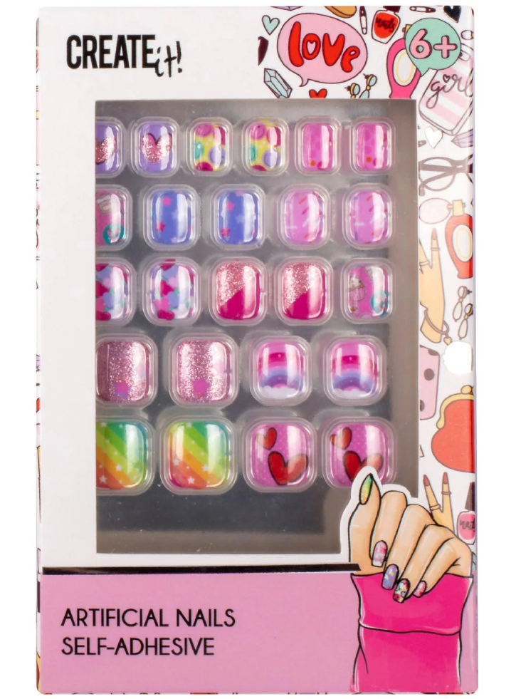 (Bundle product) CREATE IT! Artificial Nails Love
