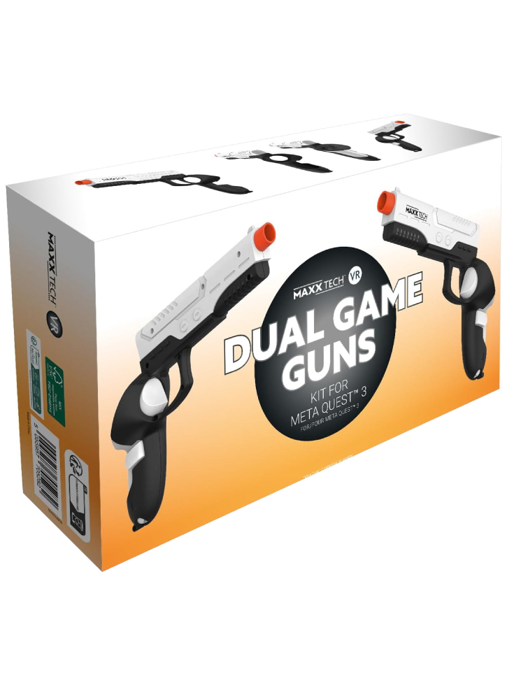 Maxx Tech VR Dual Game Guns Kit Meta Quest 3 - PC