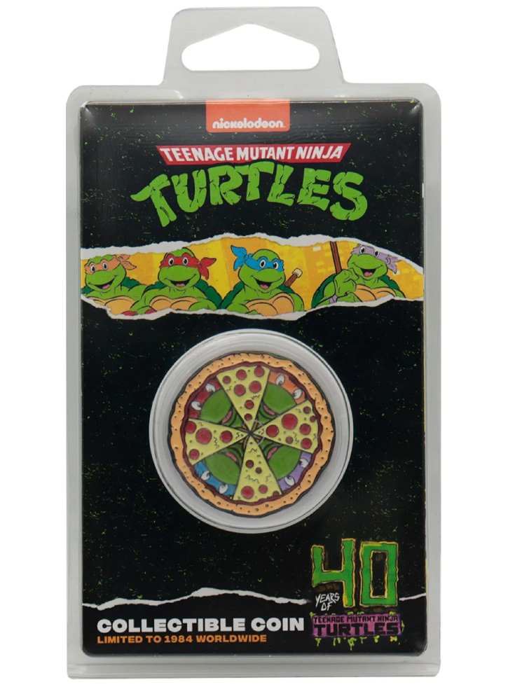 Teenage Mutant Ninja Turtles Limited Edition 40th Anniversary Collectible Coin