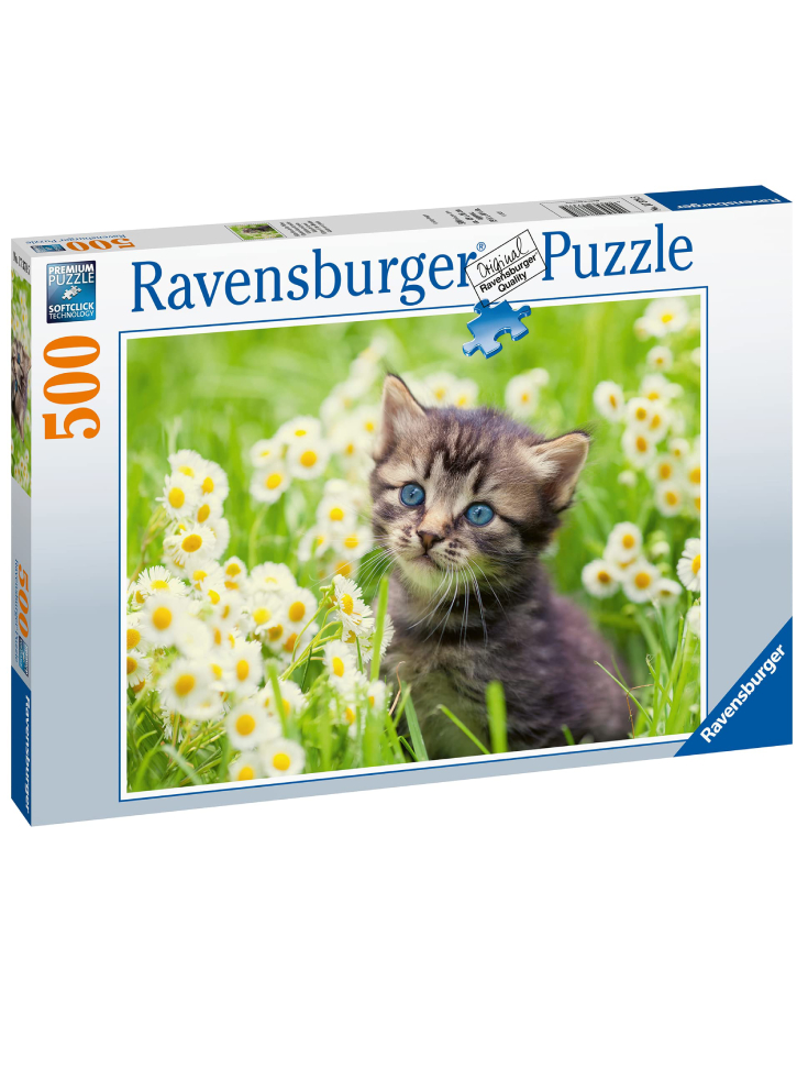 Ravensburger Puzzle Kitten In The Meadow 500p (12000367)