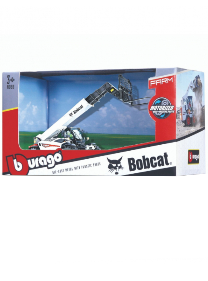 BURAGO Bobcat T40.180SLP telehandler w/pallet fork 1:50 (141535)
