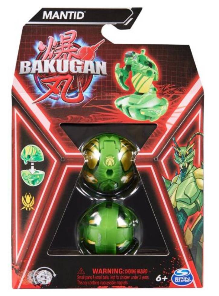 Bakugan Mantid (Green/Yellow) Core Ball (20141573)