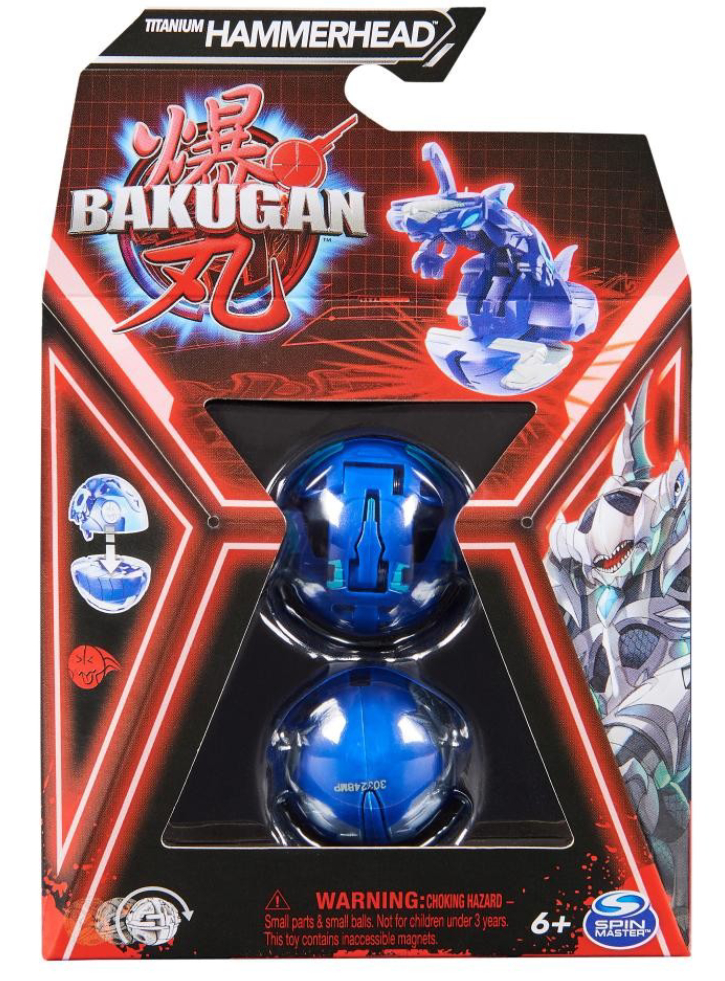 Bakugan Titanium Hammerhead (Blue) Core Ball (20141576)