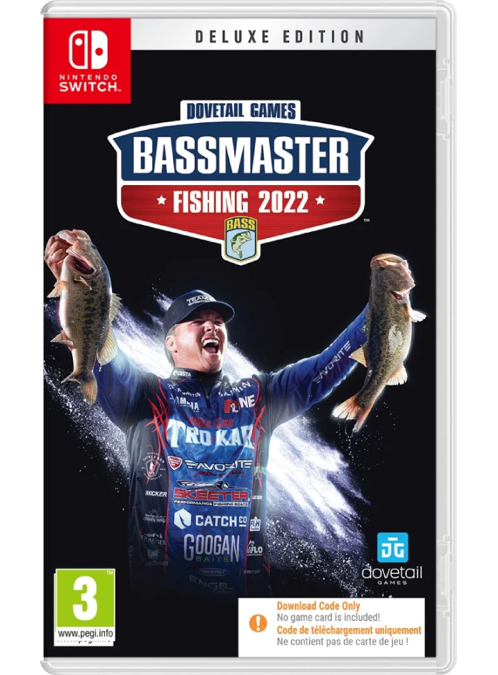 Bassmaster Fishing Deluxe 2022 (Code in Box) - Nintendo Switch