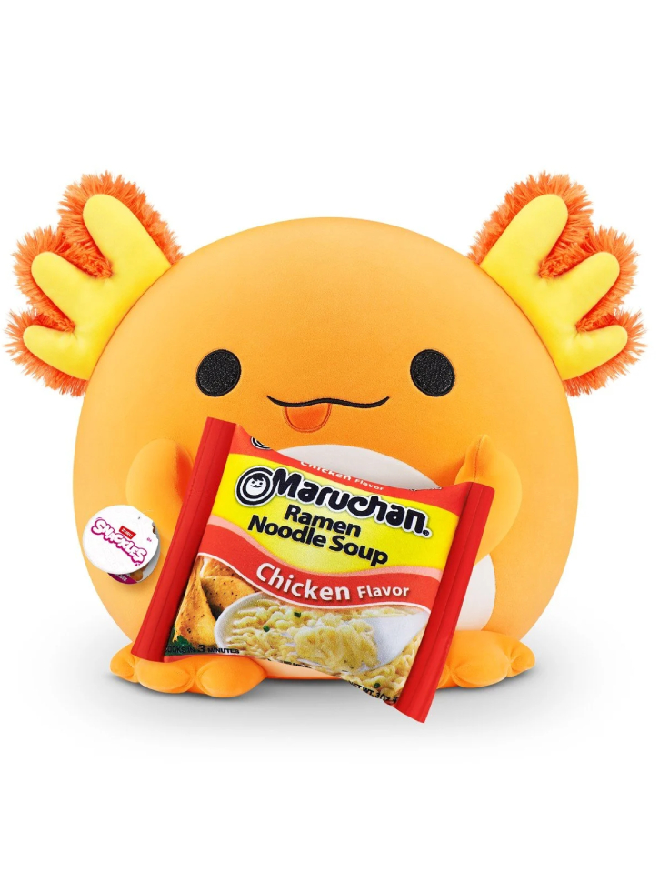Snackles Series 1 Plush Medium Orange Sea Creature 35cm