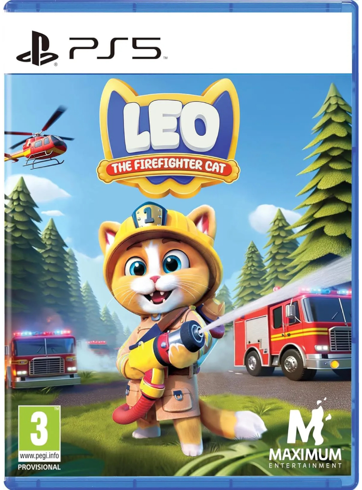 Leo the Firefighter Cat - Playstation 5
