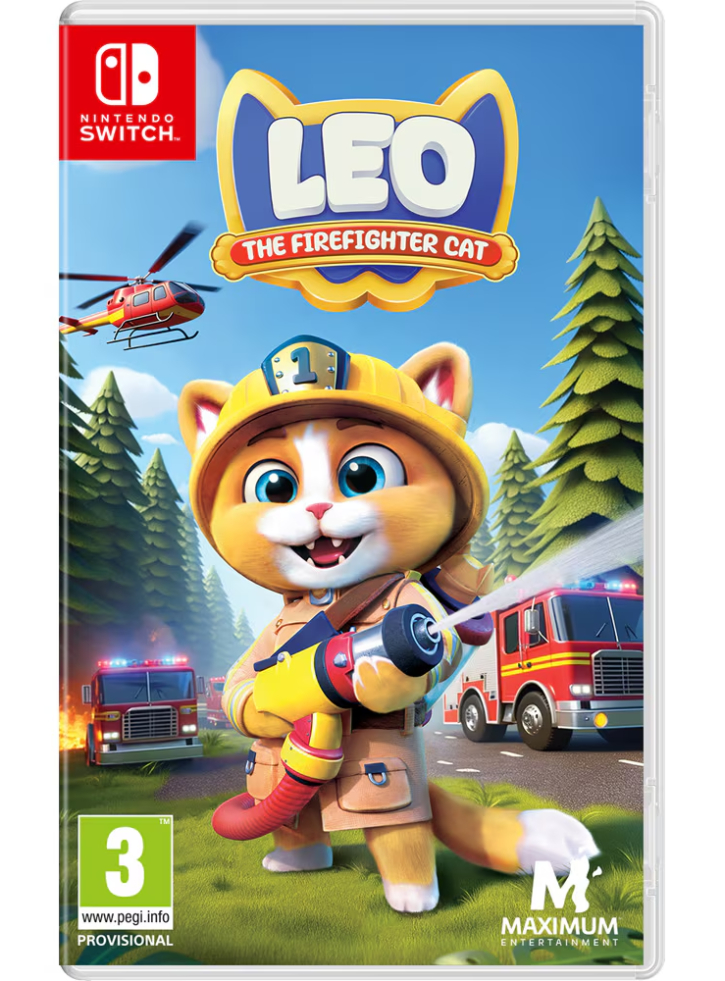 Leo the Firefighter Cat - Nintendo Switch