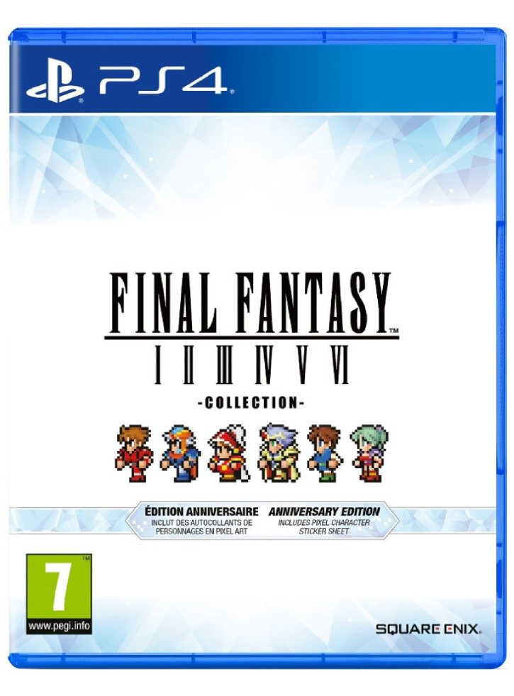 Final Fantasy I-VI Anniversary Edition - Playstation 4