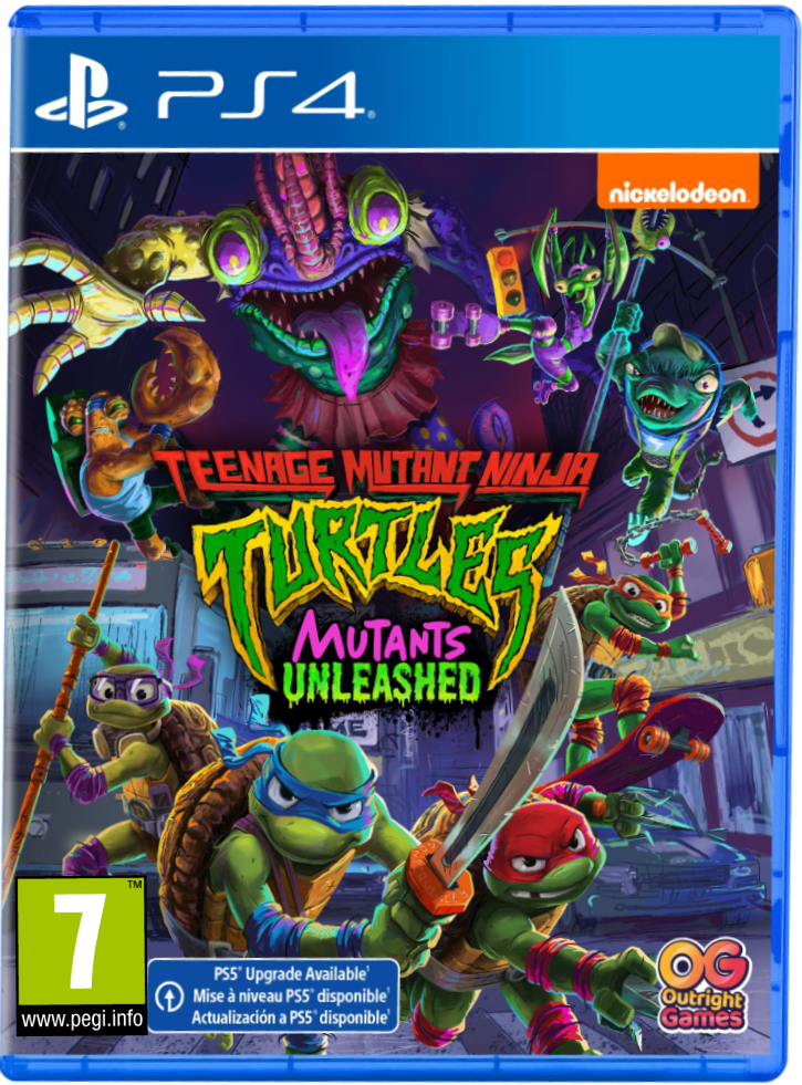 Teenage Mutant Ninja Turtles Mutants Unleashed - Playstation 4