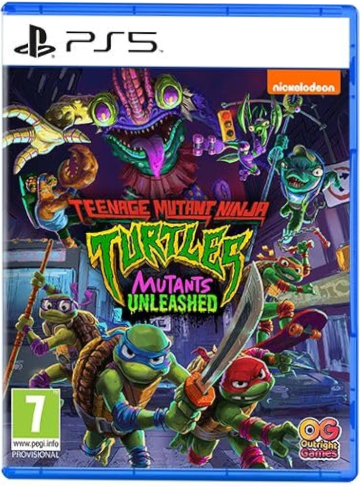 Teenage Mutant Ninja Turtles Mutants Unleashed - Playstation 5