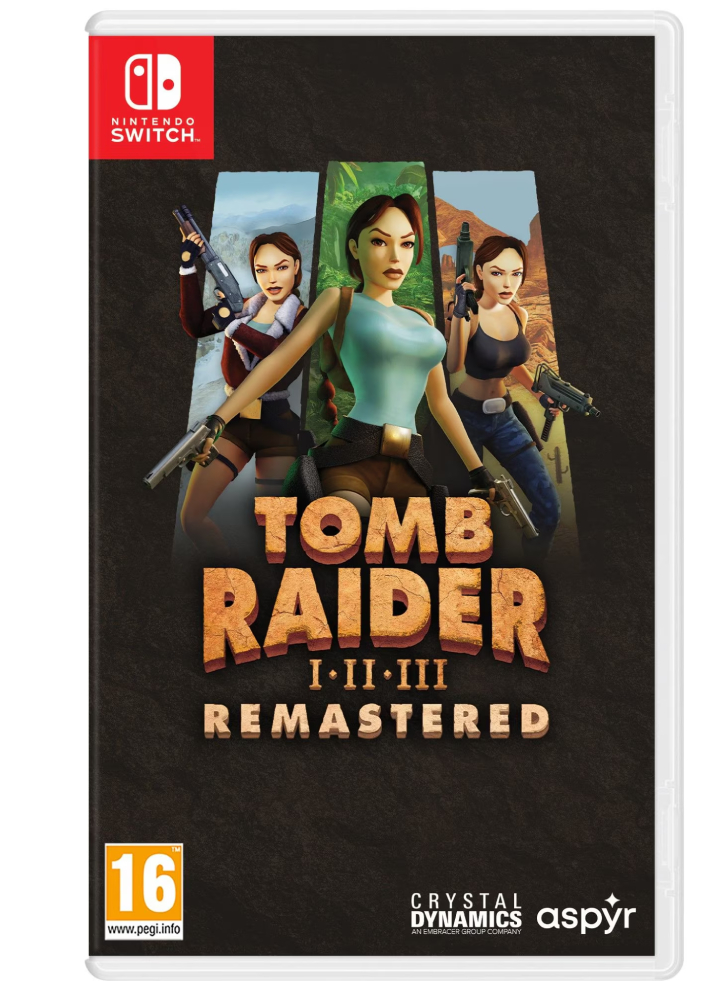 Tomb Raider I, II & III Remastered - Nintendo Switch