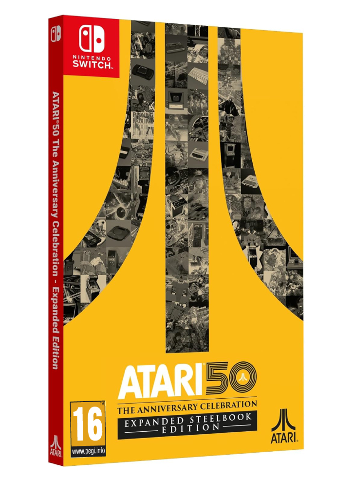 Atari 50 The Anniversary Celebration Expanded Steelbook Edition - Nintendo Switch