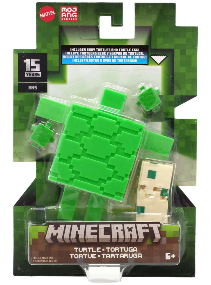 Minecraft 15th Anniversary Turtle Action (HTL84)