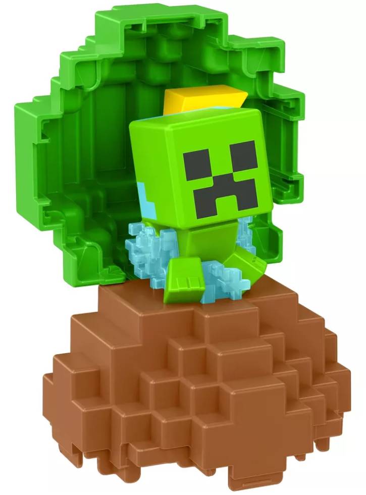 Minecraft Mini Mode Spawn Egg Charged Creeper (HXT70)