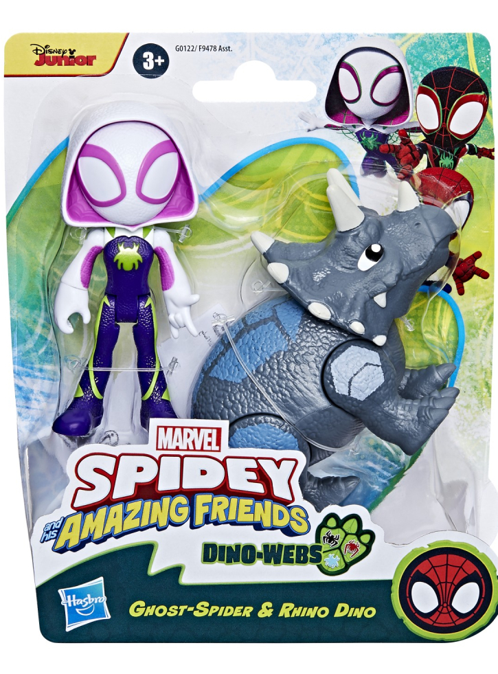 Spidey And His Amazing Friends Hero Dino Webs Ghost (G0122)