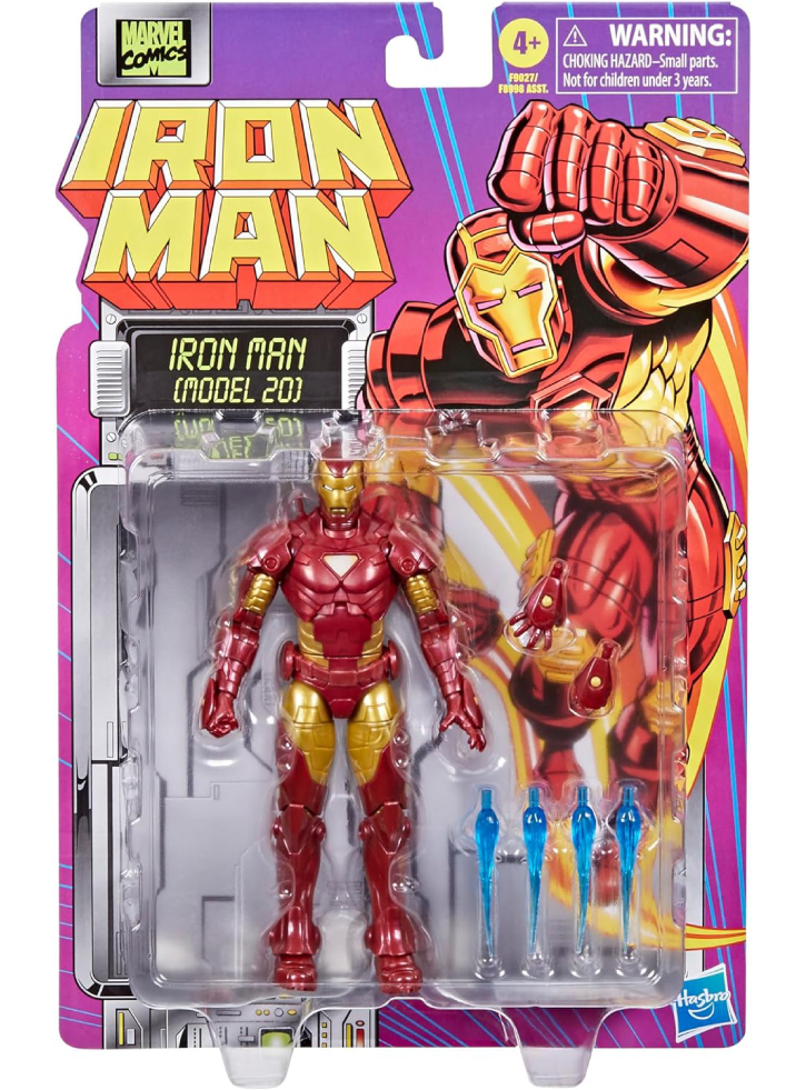 Marvel Legends Retro Iron Man Model 20 (F9027)