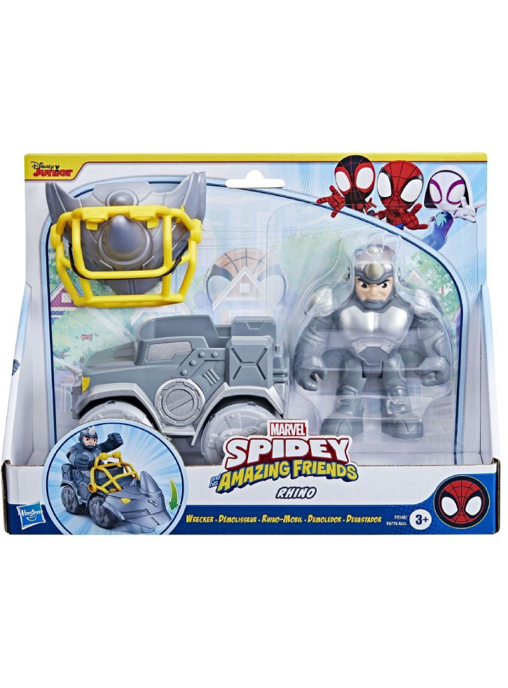 Marvel Spidey and his Amazing Friends Rhino Wrecker (F9348)