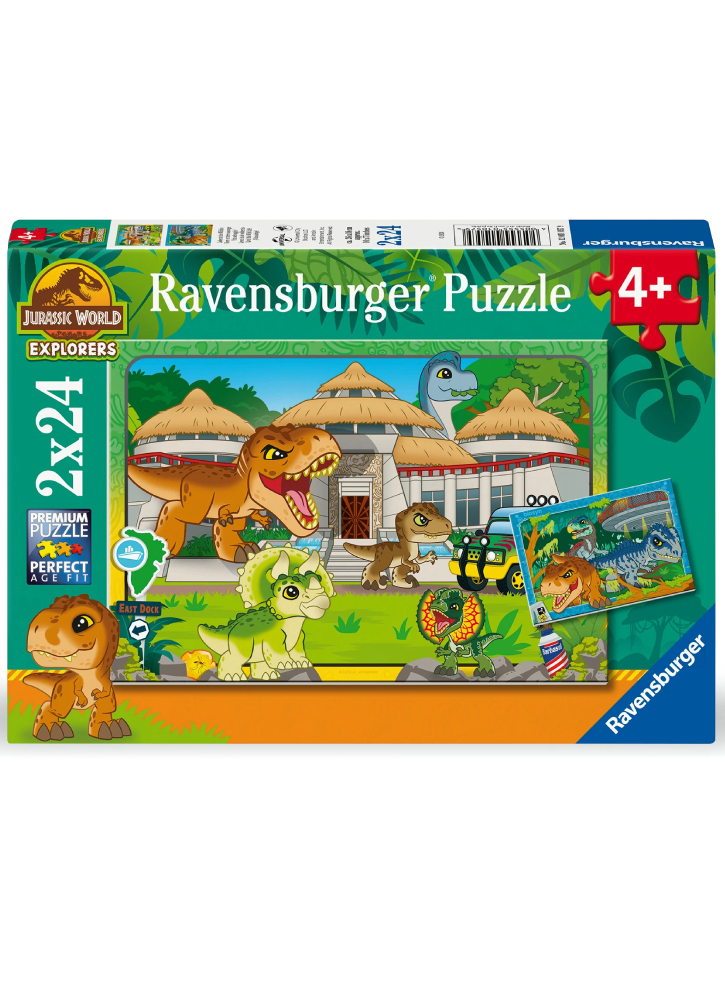 Ravensburger Puzzle Jurassic World Explorers 3x49p (12001057)