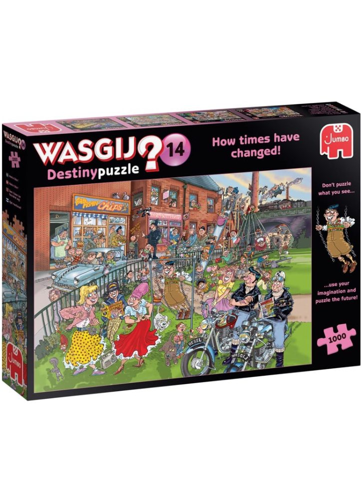 Wasgij Destiny 14 How Times Have Changed! (1000 Pieces) (1119801822)