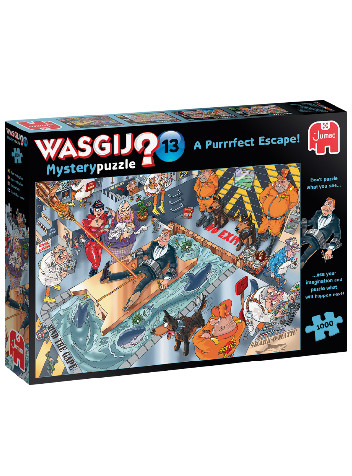 Wasgij Mystery 13 A Purrrfect Escape! (1000 Pieces) (1119801827)
