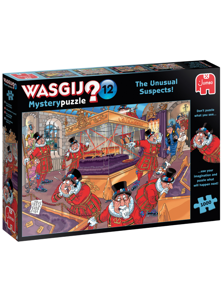Wasgij Mystery 12 The Unusual Suspects! (1000 Pieces) (1119801826)