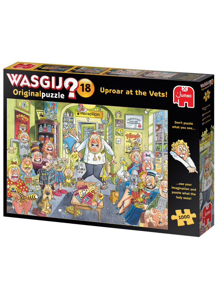 Wasgij Original 18 Uproar at the Vets! (1000 Pieces) (1119801818)