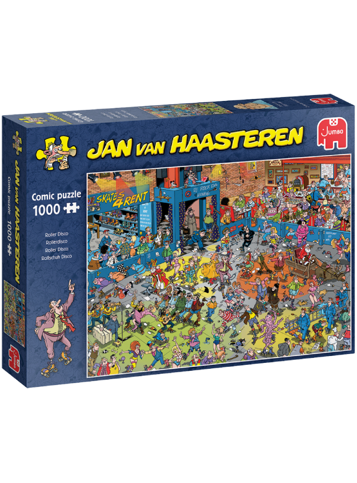 Jan Van Haasteren Roller Disco (1000 Pieces) (1119801837)