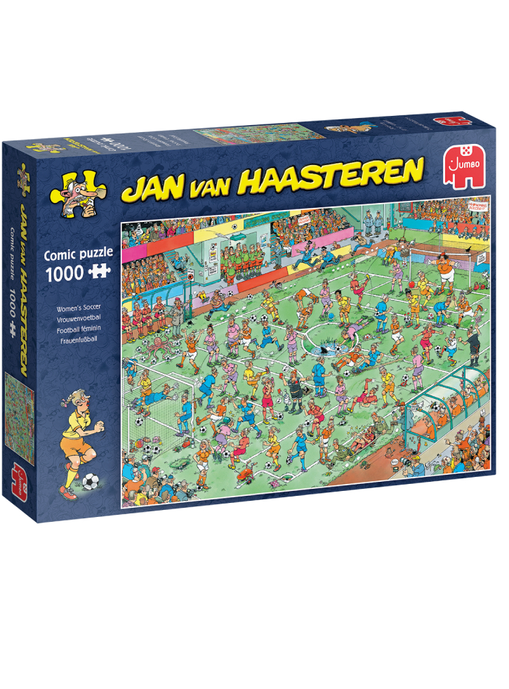 Jan Van Haasteren Women's Soccer (1000 Pieces) (1119801840)