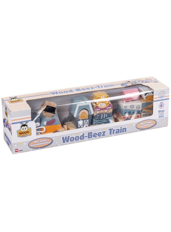 Wood Beez Wooden Train (55559)