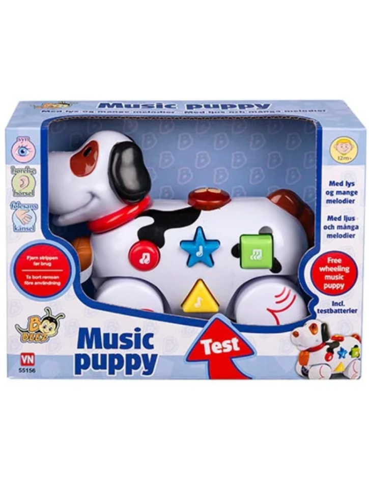 B Beez Music Dog W/wheel (55156)