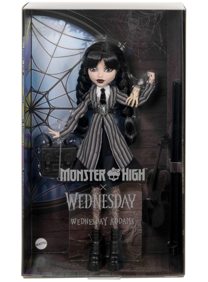 Monster High Wednesday School Outfit Doll (HXJ04)