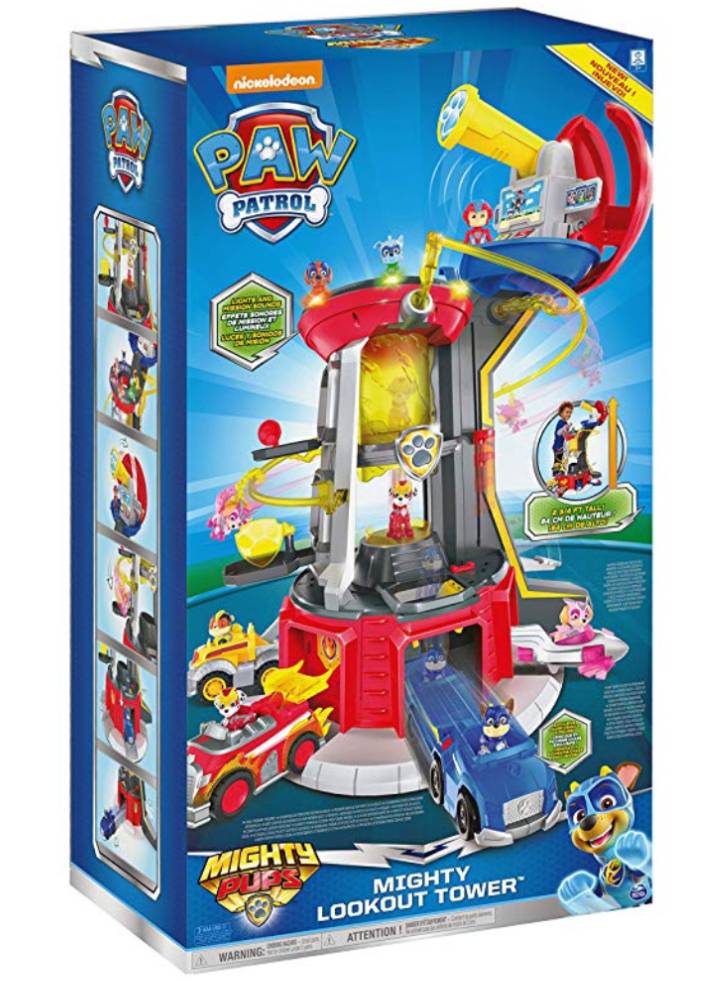 Paw Patrol Mighty Pups Life Size Look Out Tower (6053408)