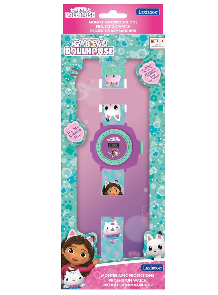Lexibook Gabby's Dollhouse Projection Watch (DMW050GDH)