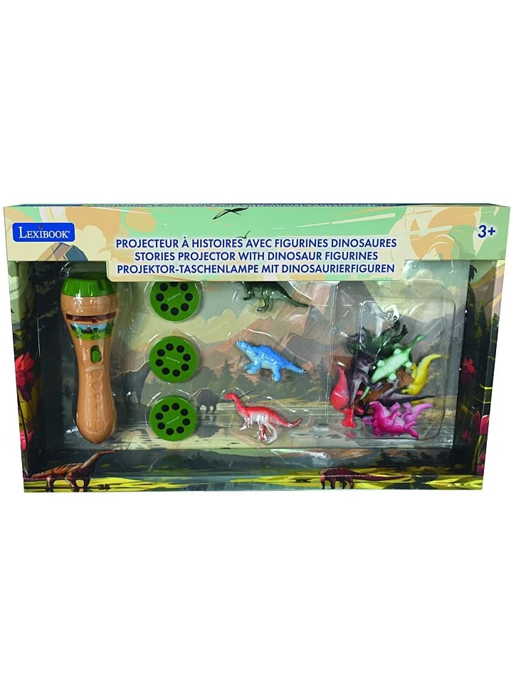 Lexibook Dinosaur Projector Flashlight Gift Set (LTC045Z)