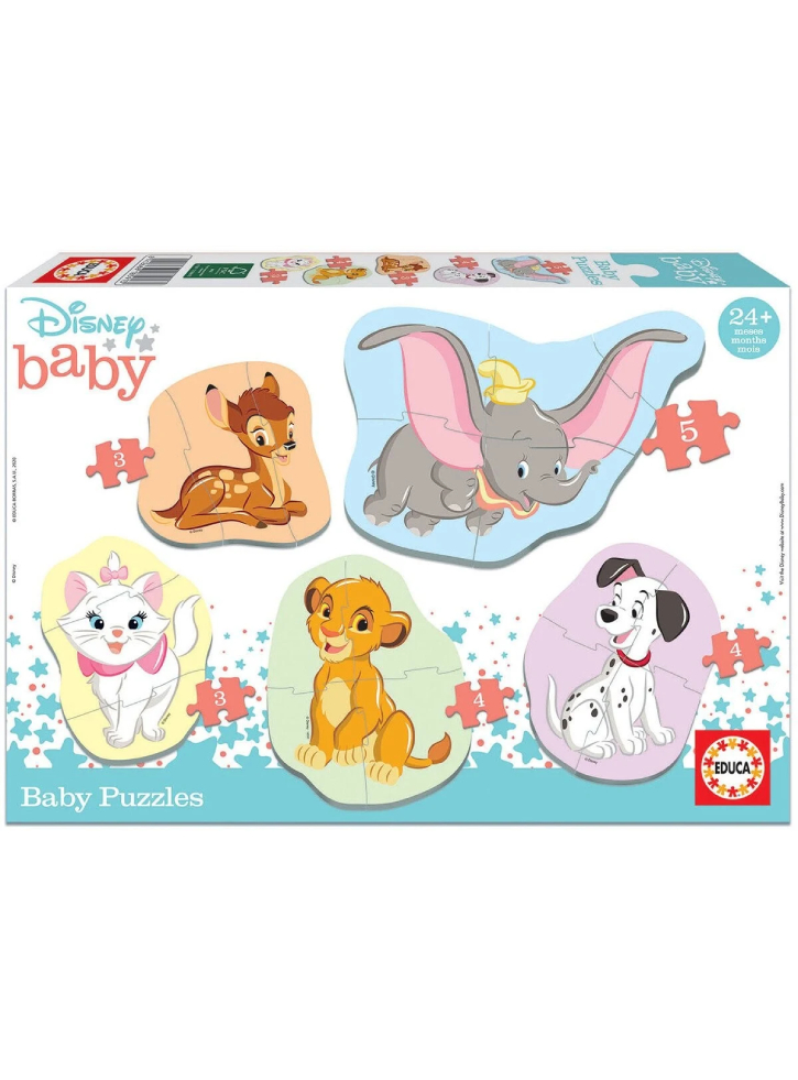 Educa Baby Disney Animals puzzles (80-18591)