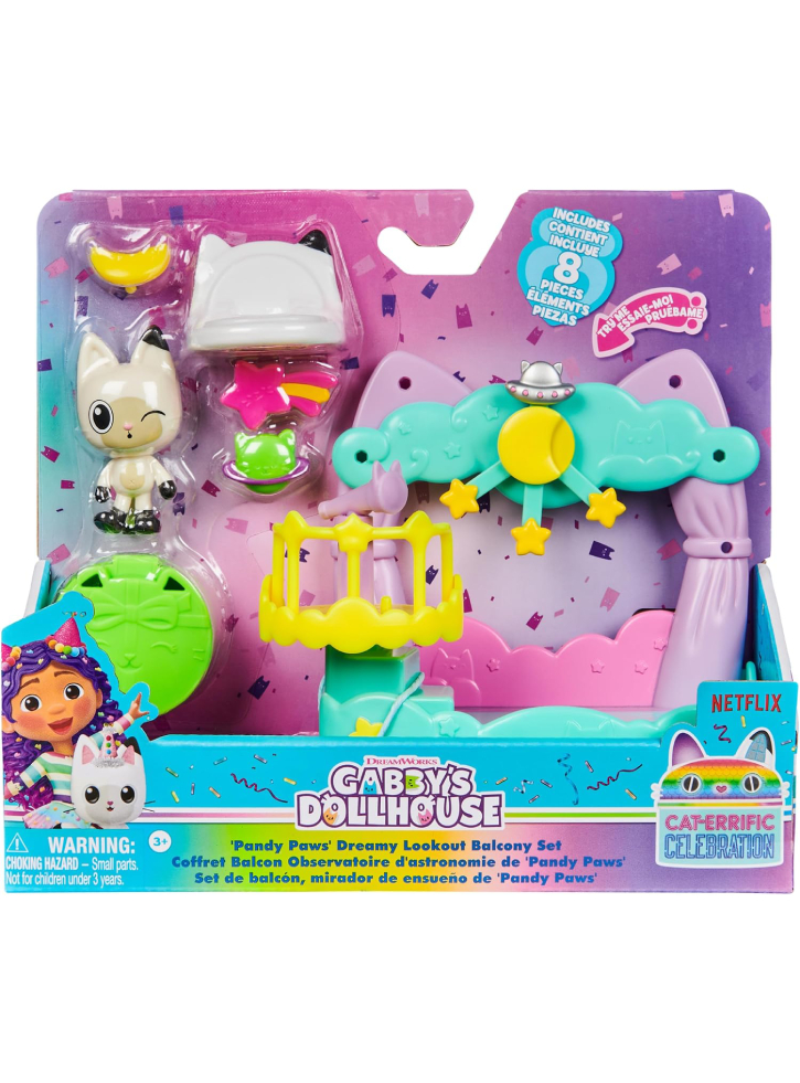 Gabby's Dollhouse Balcony Set Pandy (6071360)