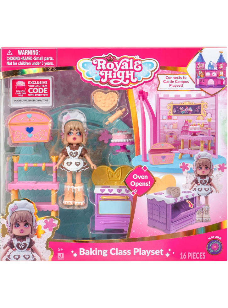 Royale High Mini Playset Room Baking Class Playset