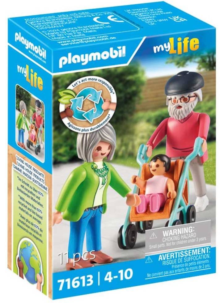 Playmobil Grandparents with Baby (71613)