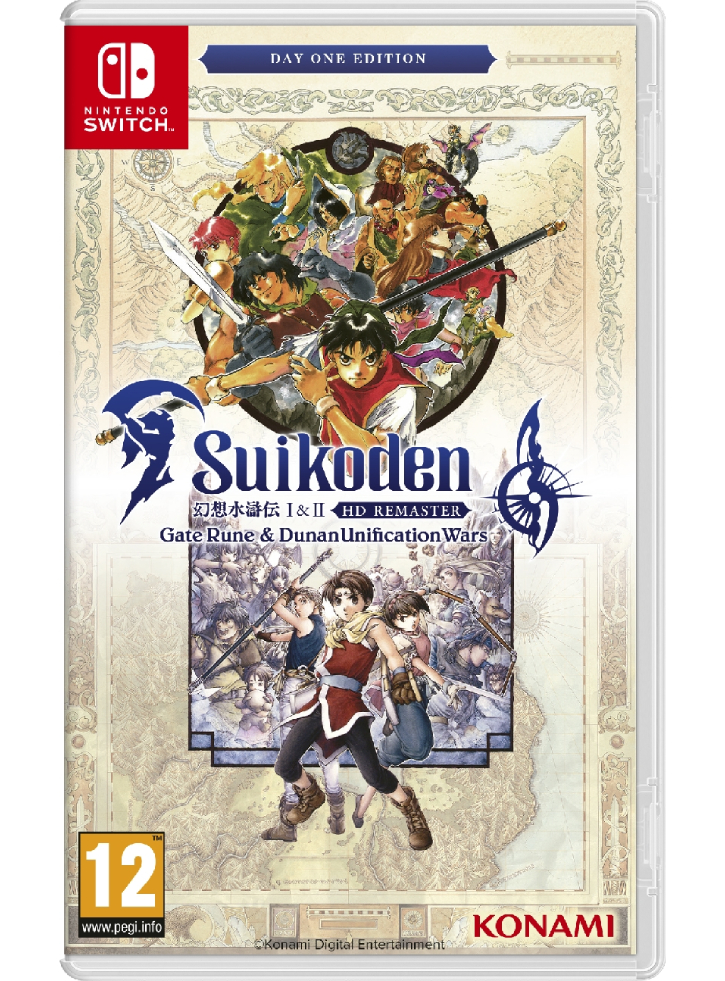 Suikoden I & II HD Remastered Day One Edition - NSW