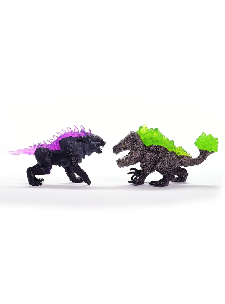 Schleich Eldrador Shadow lynx vs. Rock crusher (70827)