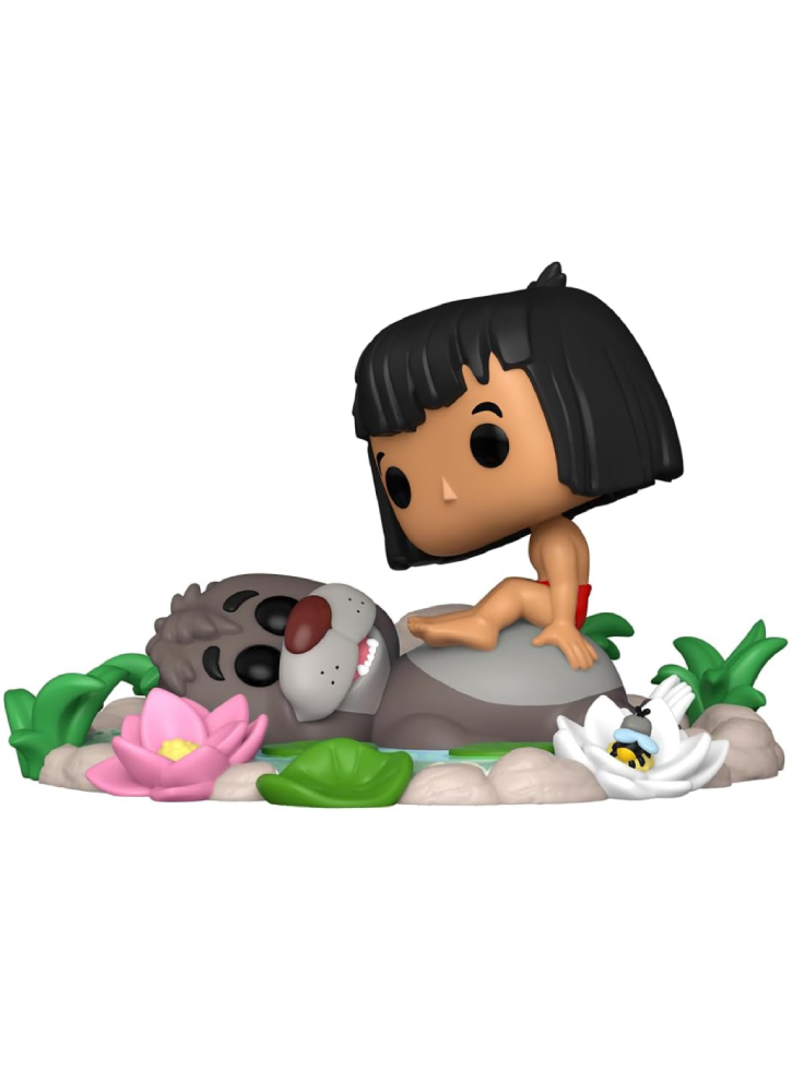 Funko Pop Moments The Jungle Book Baloo Mowgli #1490 11cm