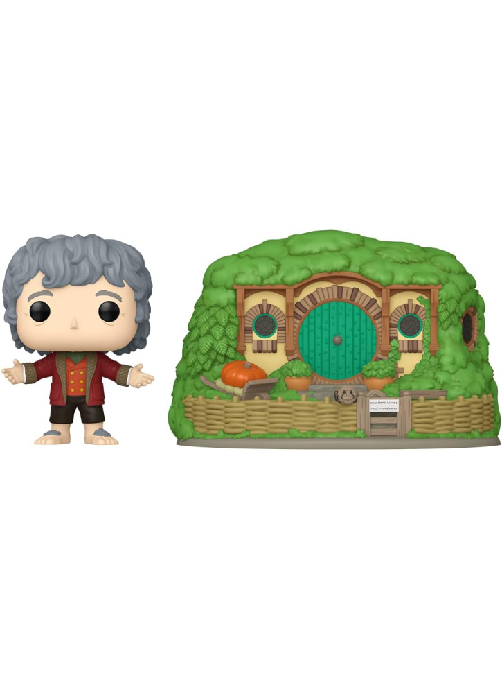 Funko Pop Town Lord of the Rings Bilbo Baggins with Bag-End 9cm #39