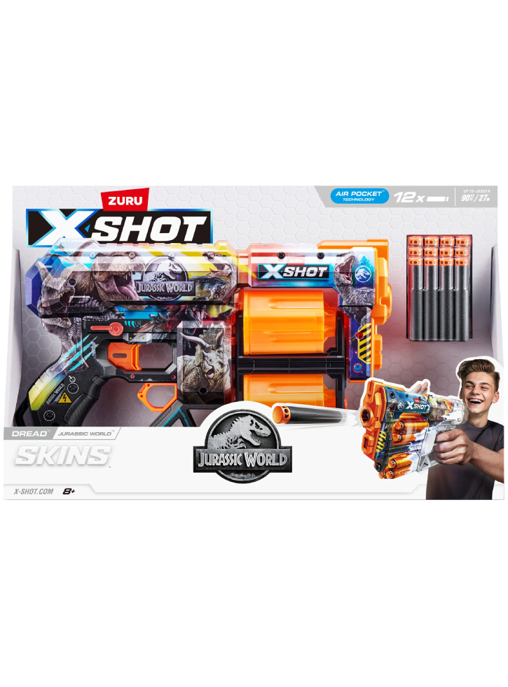 X-Shot Skins Dread Series 1 (Jurassic)(36754)