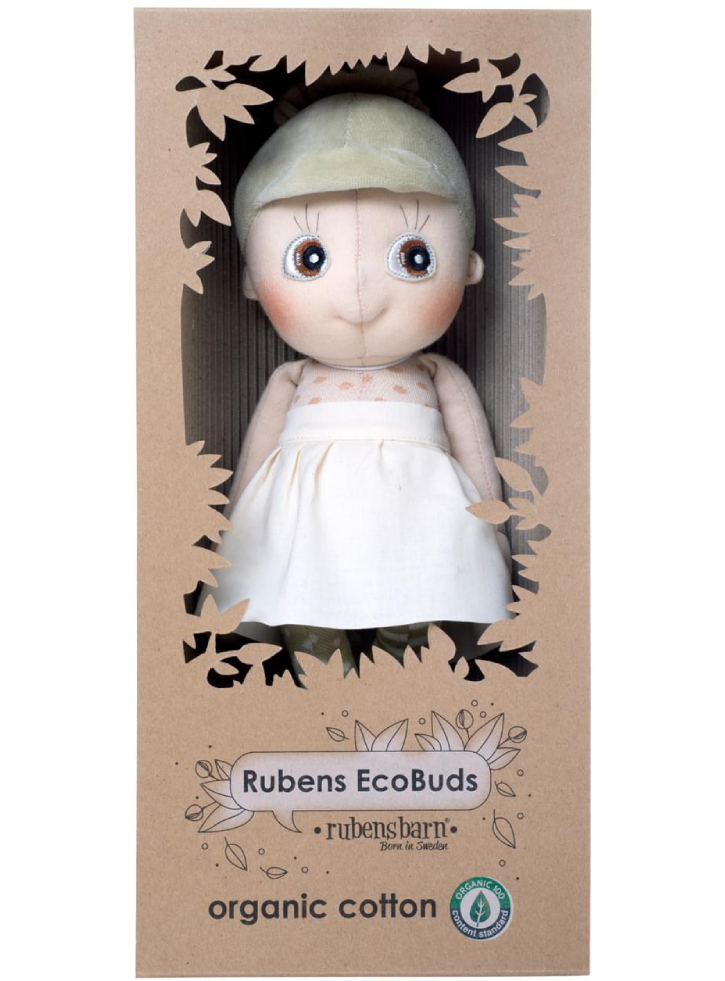 Rubens Barn Organic EcoBuds Doll Iris