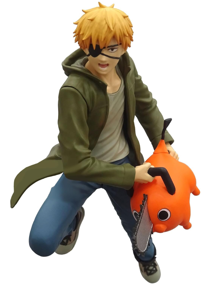 Banpresto Vibration Stars Chainsaw Man Denji Pochita Statue 14cm (89276)