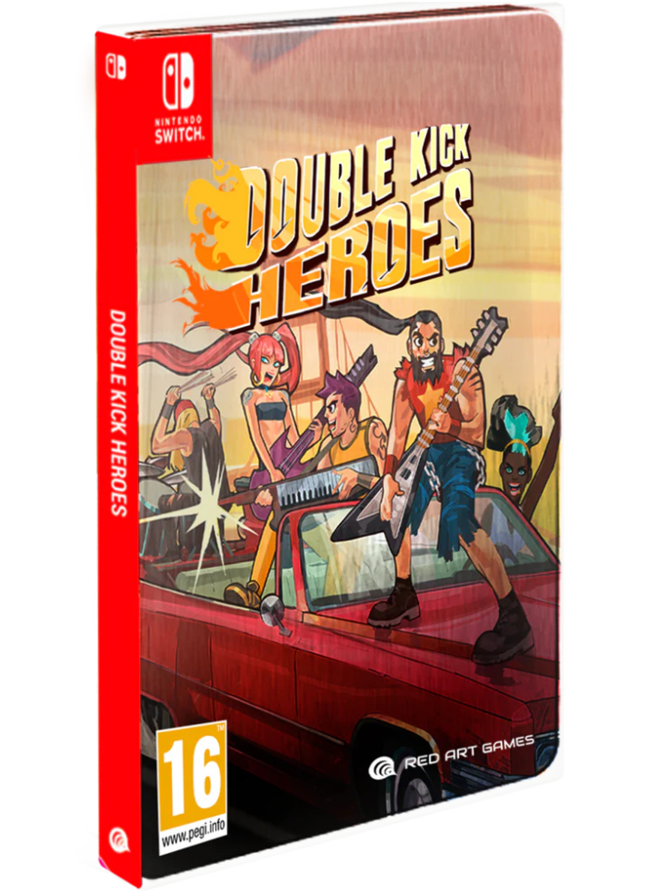 Double Kick Heroes Steelbook Edition -Nintendo Switch