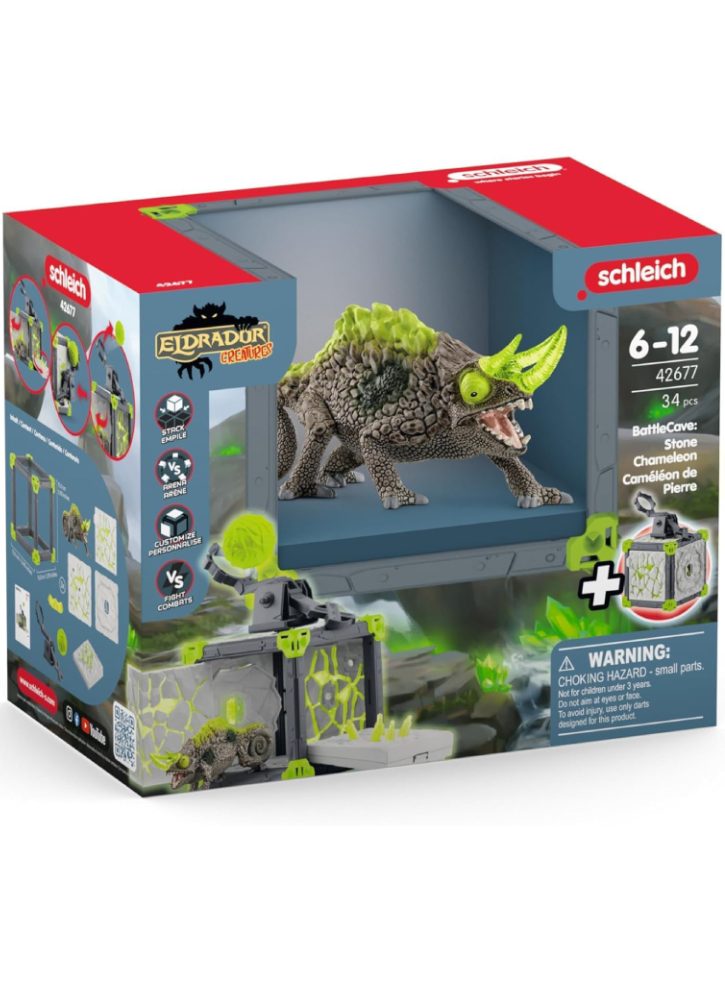 Schleich BattleCave Stone Chameleon (42677)