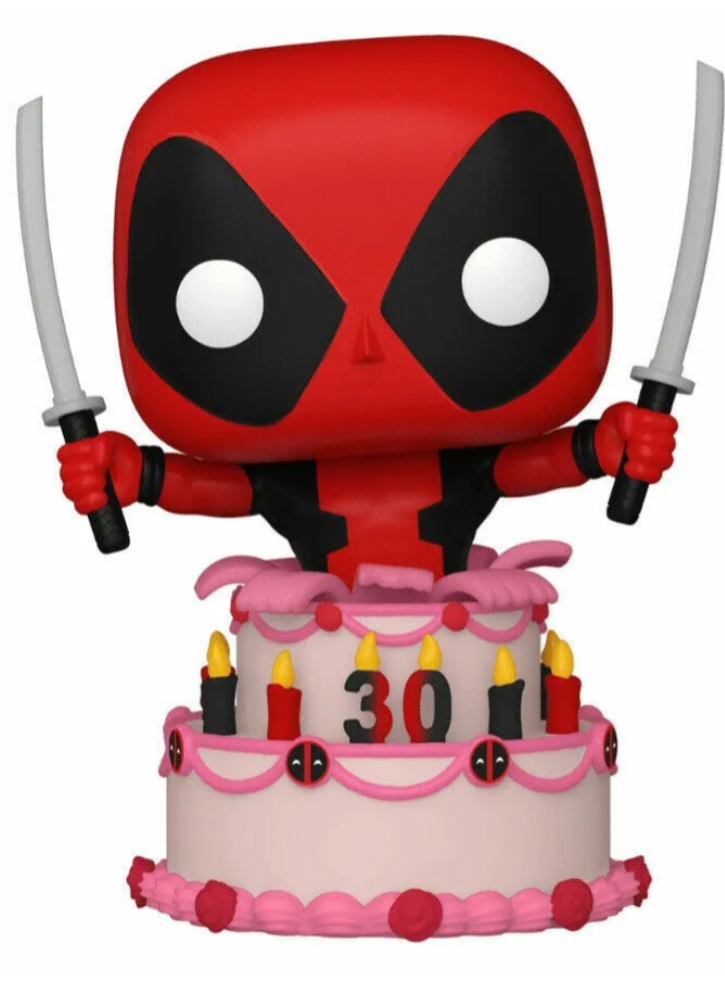 Funko Pop Marvel Deadpool 30th Deadpool in Cake 10cm #776