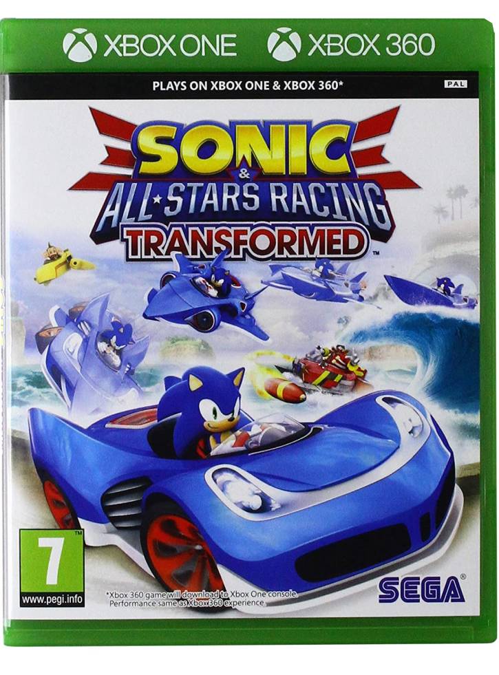 Sonic & All-Stars Racing Transformed - XBOX 360