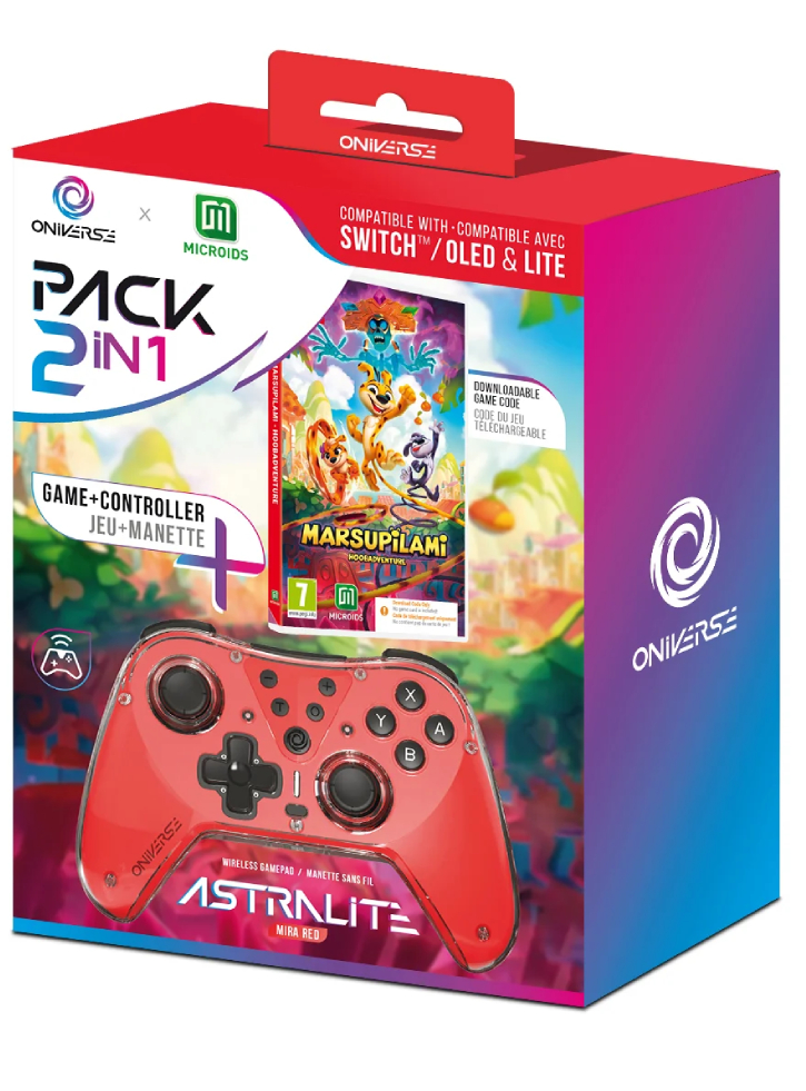 Oniverse Astralite controller + Marsupilami Hoobadventure (Code in Box) - NSW
